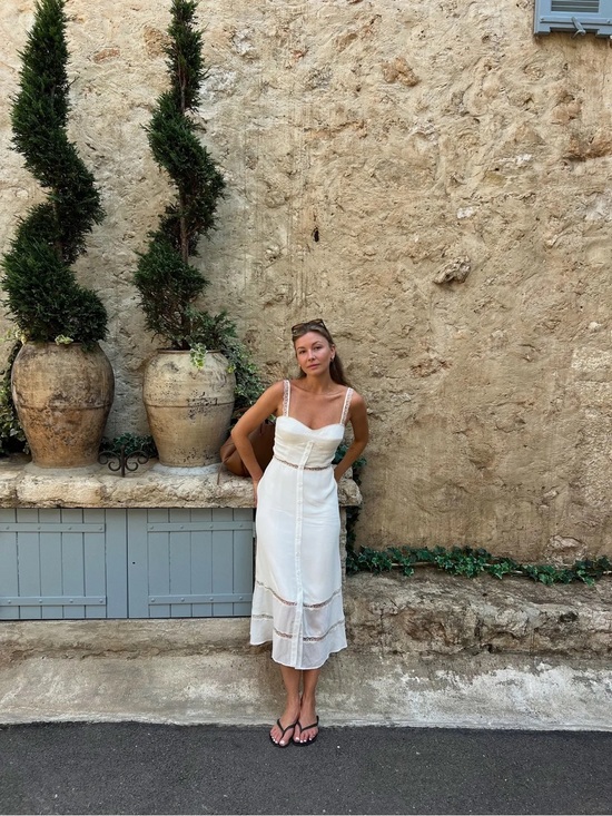 Reformation Dresses & Skirts - Reformation Wynton Dress Ivory